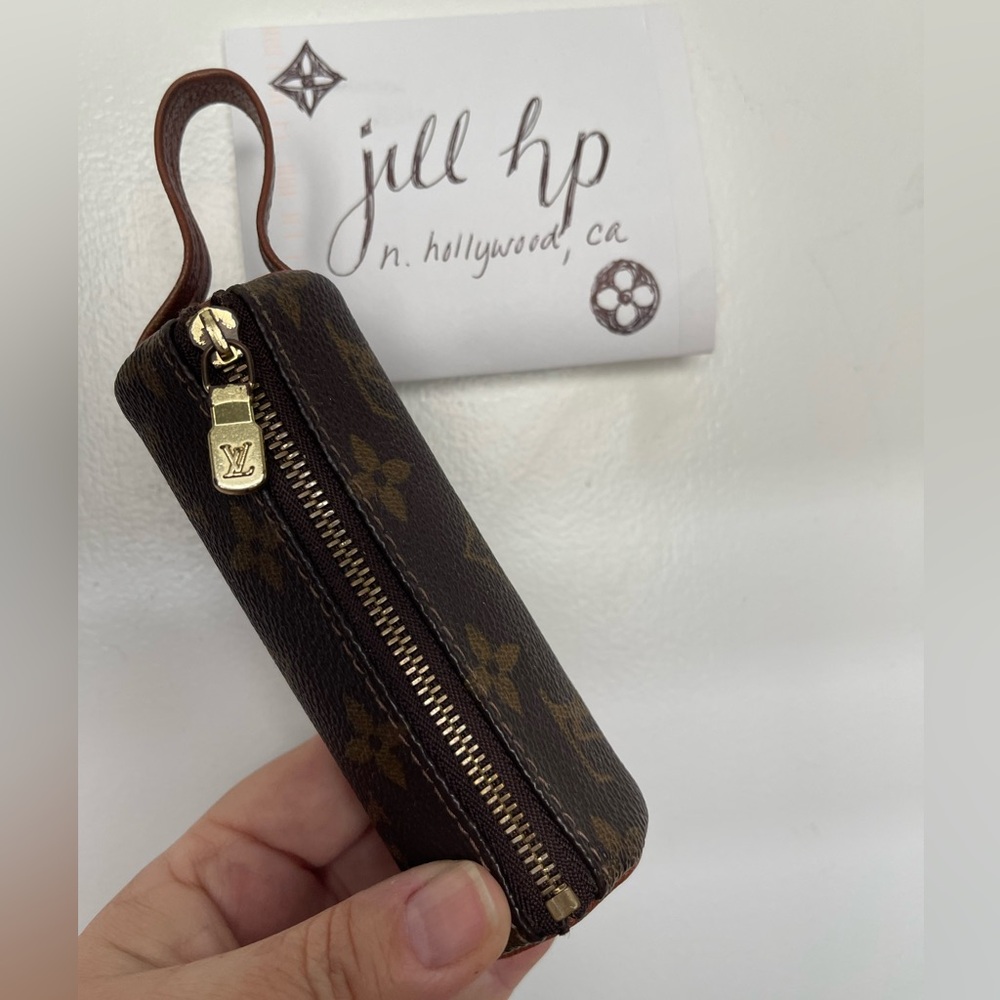 Louis Vuitton Monogram Étui 3 Balls Golf Pouch